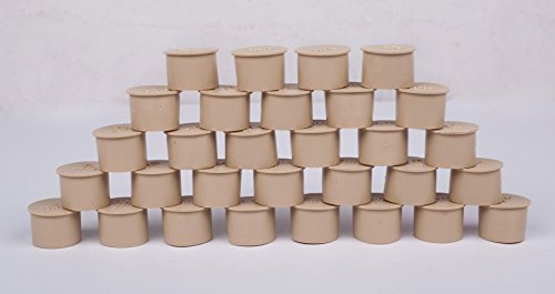 Pool Fence Hole Cover Deck Patio Ground Caps 30 AlmondÂ Beige